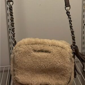 Fluffy Micheal kors cross body purse